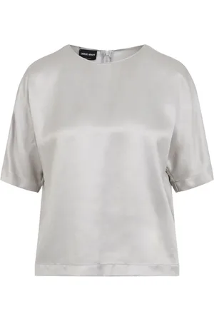 Giorgio Armani Blouse à lien de resserrage