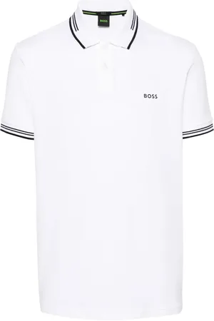 HUGO BOSS Polo à logo imprimé