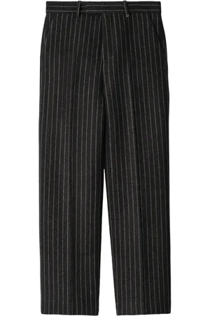 Burberry Pantalon de costume à fines rayures