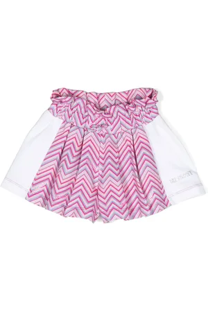 Missoni Short en coton à imprimé chevron