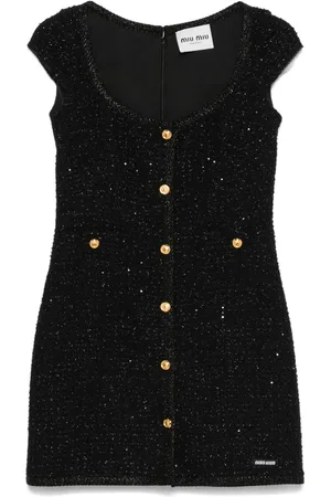 Miu Miu Robe courte en tweed