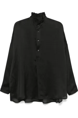 Ralph Lauren Blouse à col volanté