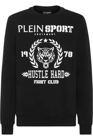 Philipp Plein Sweat en coton mélangé à logo imprimé