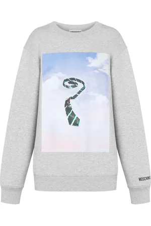 Moschino Sweat en coton à imprimé graphique