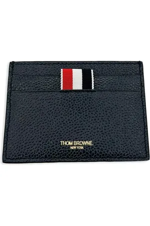 Thom Browne Portefeuille en cuir grainé