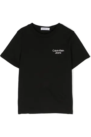 Calvin Klein T-shirt en coton à logo imprimé