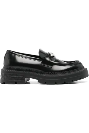 Jimmy Choo Mocassins Marlow Diamond en cuir