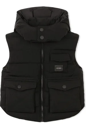 Dolce & Gabbana Gilet matelassé à capuche
