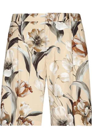 Dolce & Gabbana Bermuda en soie à fleurs