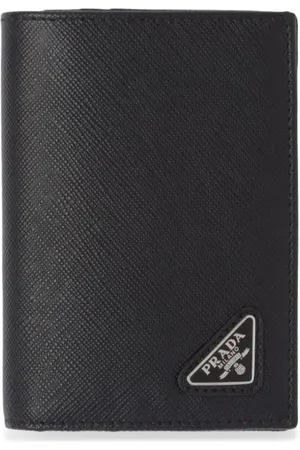 Prada Petit portefeuille en cuir Saffiano