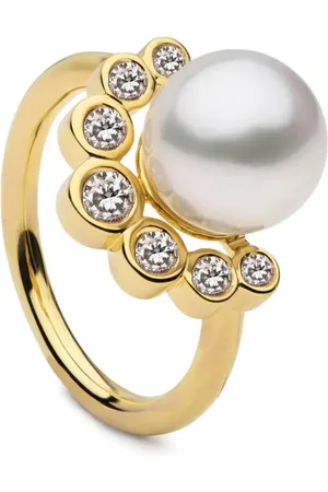Autore Bague sertie de perles