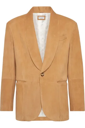 Brunello Cucinelli Blazer en daim
