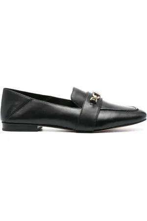 Michael Kors Mocassins en cuir à plaque logo
