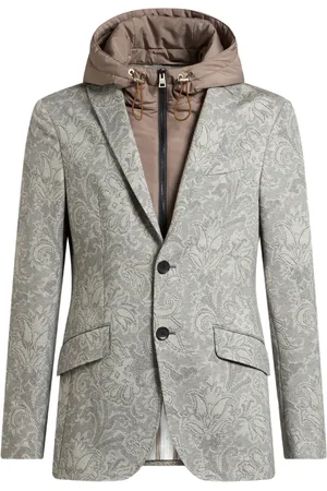 Etro Blazer à empiècement fleuri