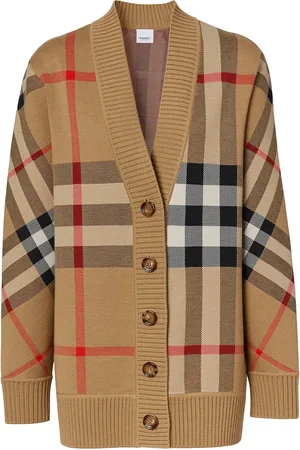 Burberry Cardigan à motif Vintage Check