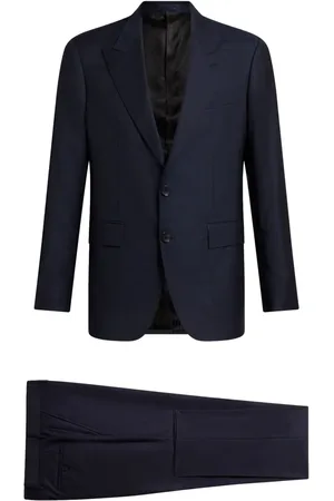 Etro Costume boutonné à carreaux
