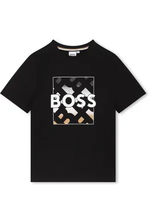 HUGO BOSS T-shirt en coton à logo imprimé
