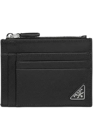 Prada Porte-cartes à logo triangulaire