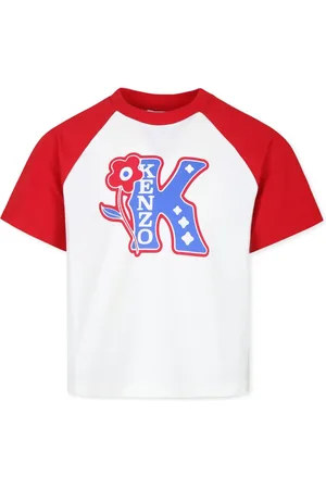 Kenzo T-shirt en coton biologique à logo imprimé