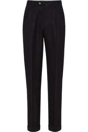 Brunello Cucinelli Pantalon à coupe droite
