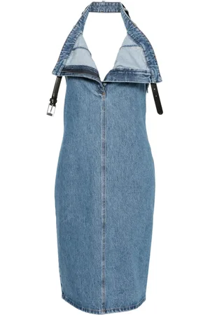 COPERNI Robe mi-longue à dos ouvert