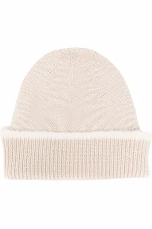 Barrie Bonnet nervuré en cachemire