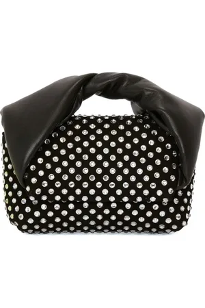 J.W.Anderson Mini sac Twister à ornements en cristal