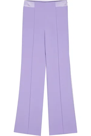Manuel Ritz Pantalon droit en crêpe