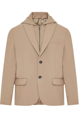 Emporio Armani Blazer à capuche