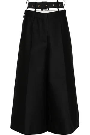 Rokh Pantalon court à taille ceinturée