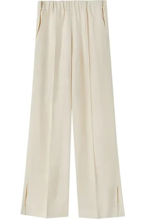 Jil Sander Pantalon palazzo à taille élastique