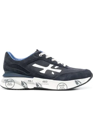 Premiata Baskets Moe Run à empiècements
