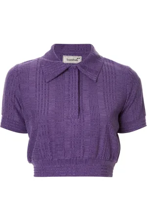 Bambah Polo crop en maille