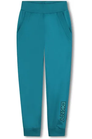 DKNY Pantalon de jogging en coton à logo brodé