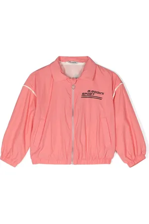 Mini Rodini Veste Weight Lifting à fermeture zippée