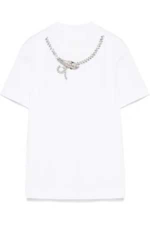 Givenchy T-shirt à ornements en cristal