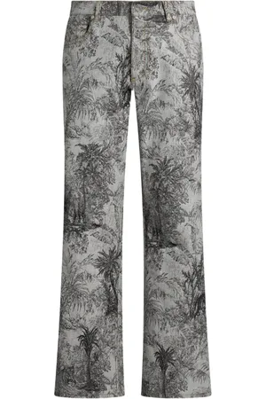 Etro Jean ample en jacquard