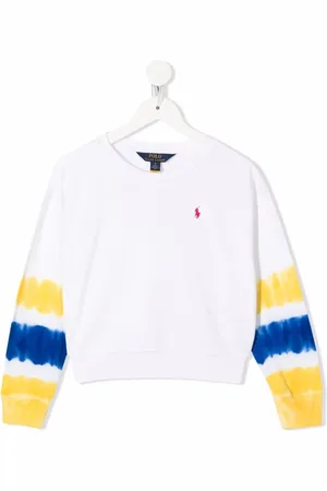 Ralph Lauren Sweat crop à imprimé tie-dye