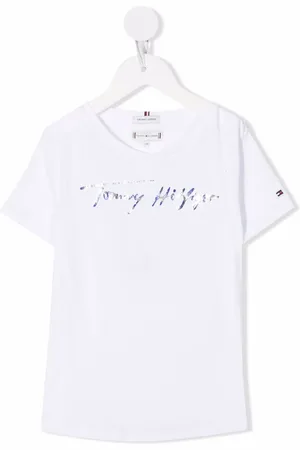 Tommy Hilfiger T-shirt en coton à logo imprimé