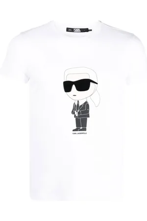 Karl Lagerfeld T-shirt Ikon en coton biologique