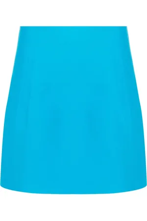 Jil Sander Jupe mi-longue en maille nervurée