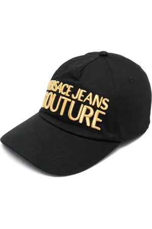 VERSACE Casquette à logo métallisé