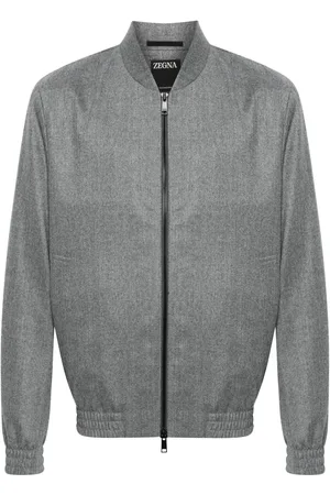 Ermenegildo Zegna Veste bomber en laine