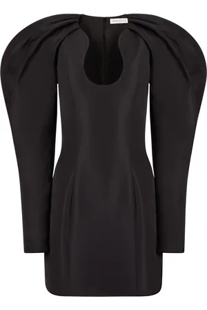 Nina Ricci Robe courte à manches bouffantes