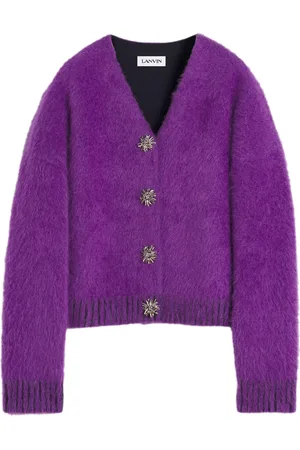 Lanvin Cardigan à effet brossé