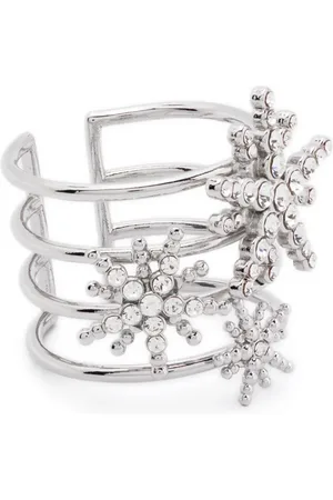 Maje Bague à ornements en cristal