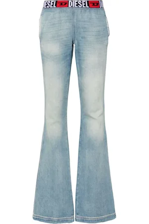 Diesel Jean à taille à logo