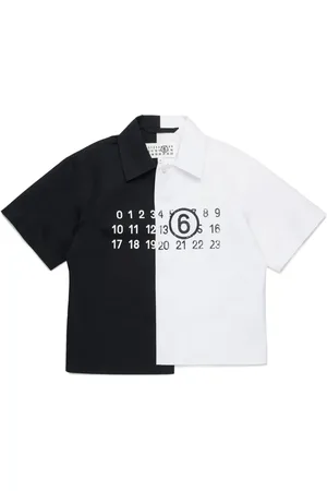 Maison Margiela Polo à numéro signature imprimé
