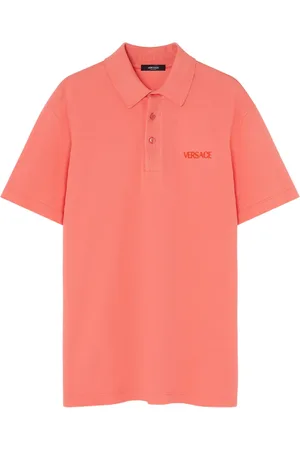 VERSACE Polo à logo brodé