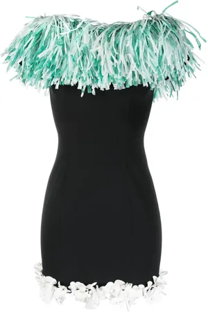 Puccini Robe courte à franges